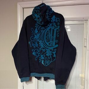 Vintage COOGI Black Garment with Multicolor Logo